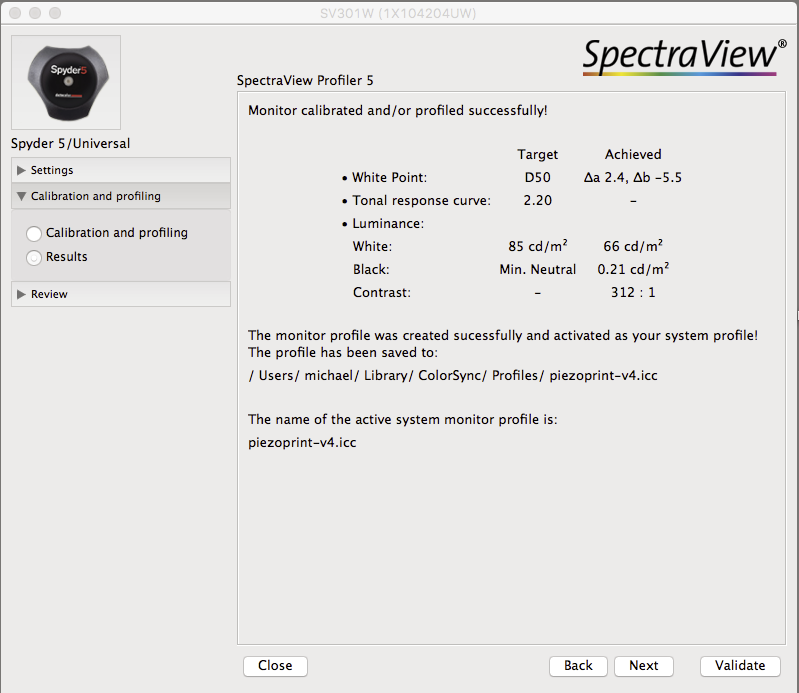 Spectraview 2 Serial